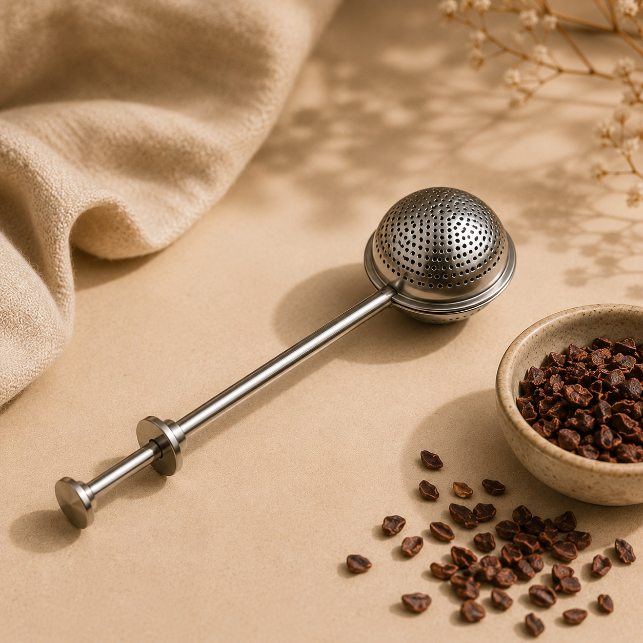 Stainless Steel Tea & Cacao Infuser