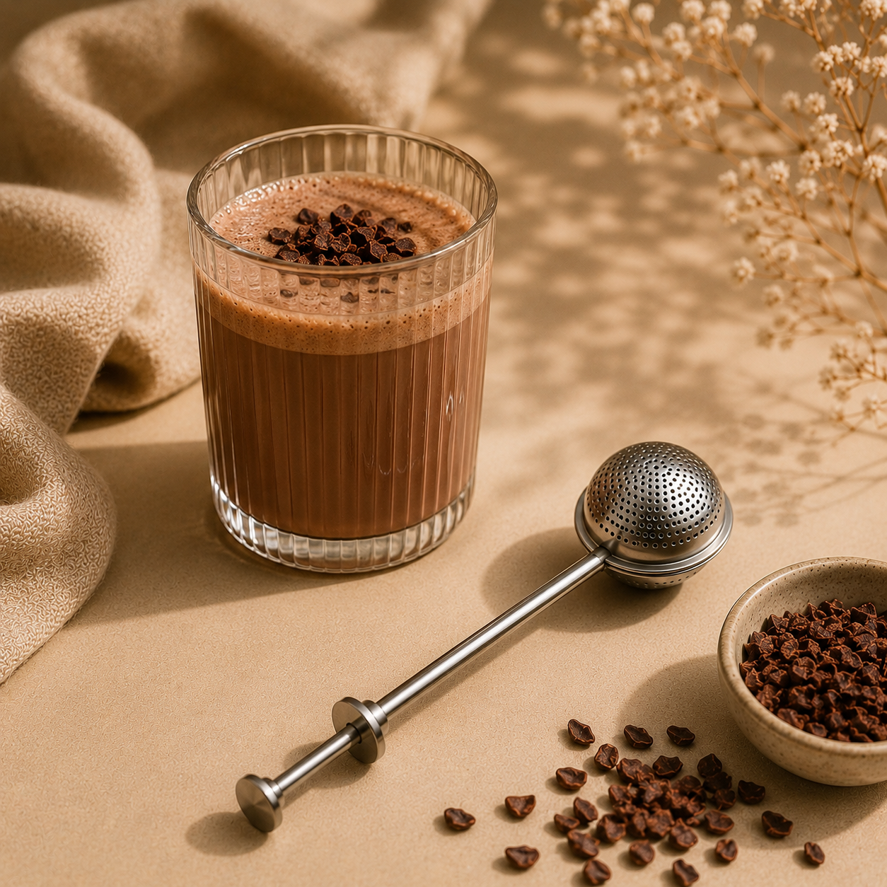 Stainless Steel Tea & Cacao Infuser