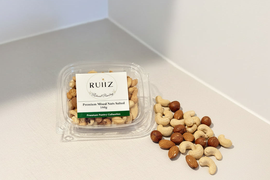 Premium Roasted Mixed Nuts Salted 160g