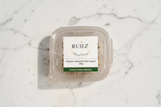 Organic Almond & Date Square 200g