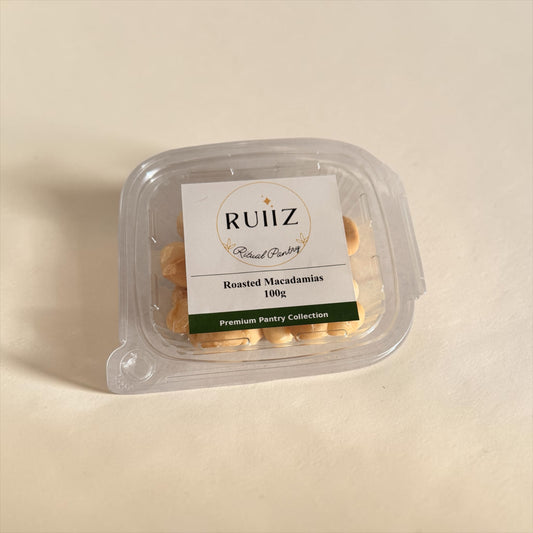 Whole Macadamias Roasted 100g