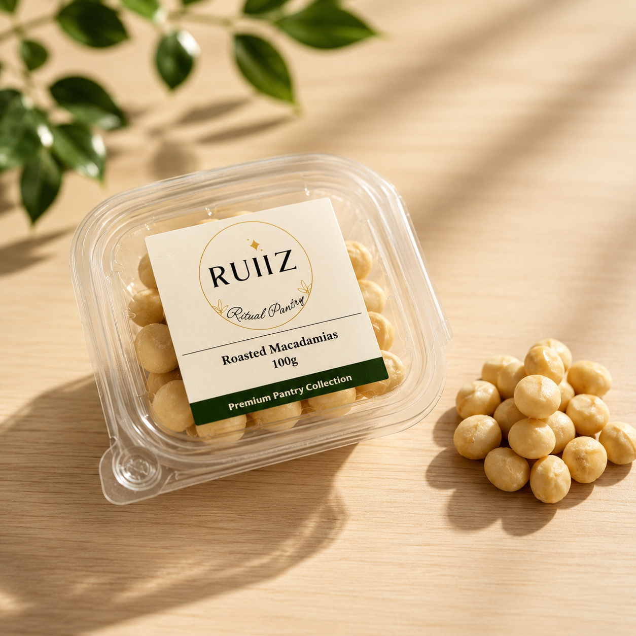 Macadamias Roasted - Whole 100g